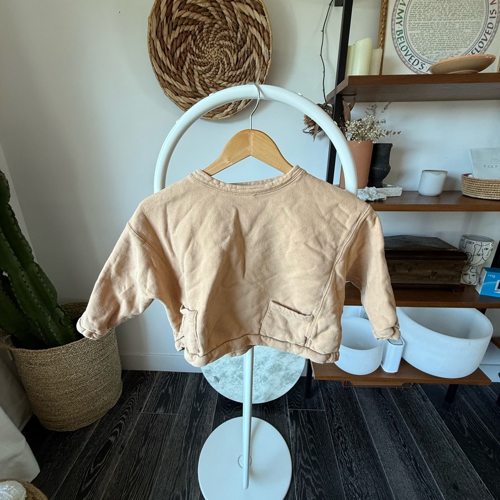 Tan Long Sleeve Sweatshirt - Bella:B